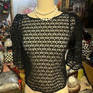 American Apparel Lace Blouse